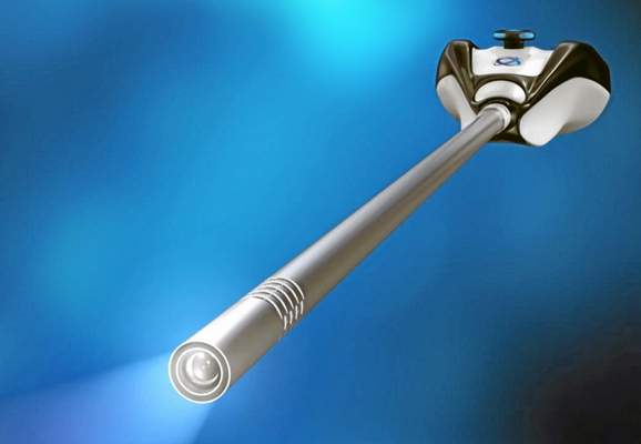 An image from an infographic of the Multi-Angle Rear Viewing Endoscopic Tool